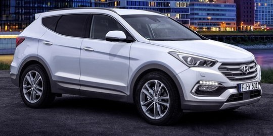 Hyundai Santa Fe tampang baru memulai debut di Frankfurt Motor Show