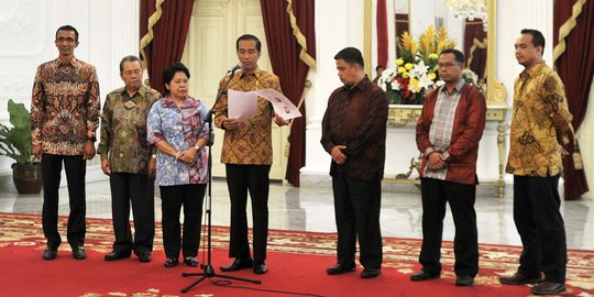 Presiden Jokowi umumkan 7 nama calon anggota Komisi Yudisial