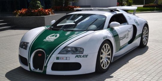 10 mobil mewah milik kepolisian dubai yang bikin melongo