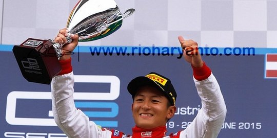 Rio Haryanto incar podium di GP2 Monza, Italia