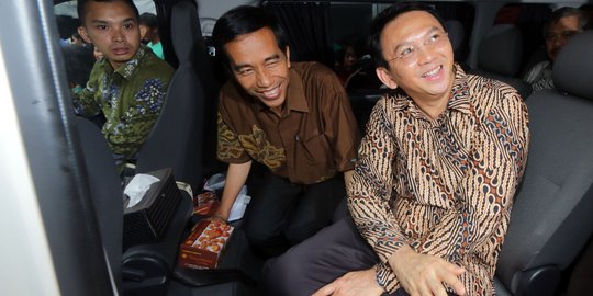 Canda Jokowi dan Ahok saat blusukan bareng lagi