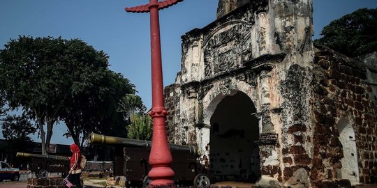 Menelusuri jejak kolonial Portugis di Kota Melaka