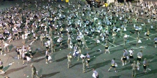Tentara Amerika tawuran di Akmil West Point, puluhan masuk RS