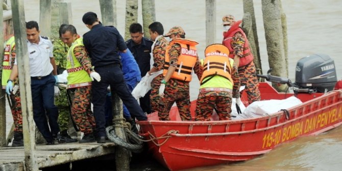 Korban tewas kapal TKI terbalik di Malaysia jadi 63 orang