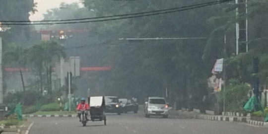 Kabut asap, siswa SD di Inhu diliburkan Senin besok