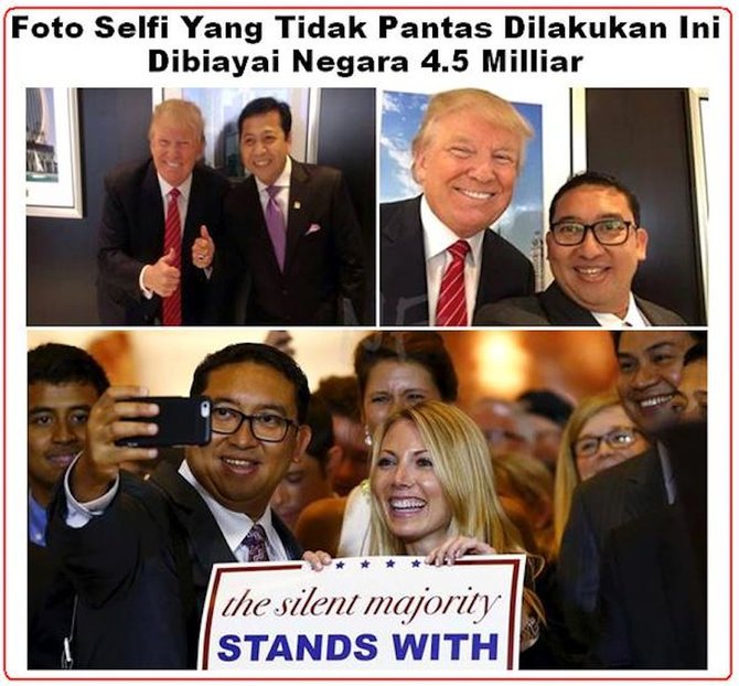 Meme kocak sindir Fadli Zon dan Setya Novanto  merdeka.com