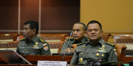 Bahas anggaran, Panglima TNI rapat tertutup di Komisi I DPR