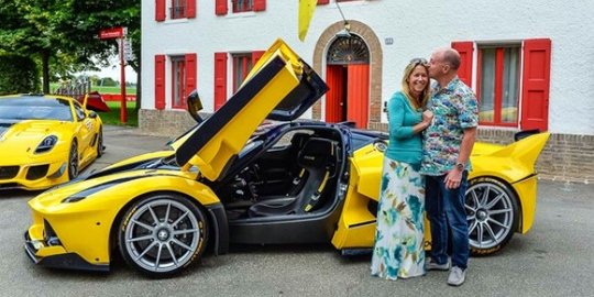 Boss Google hadiahkan Ferrari FXX K pada istri tercinta