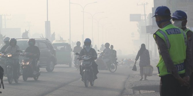 Kapolri indikasikan kebakaran lahan di Sumatera disengaja