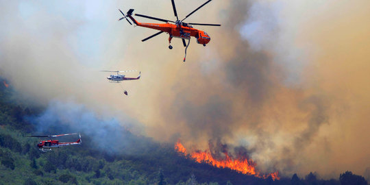 Banyak tingkah, pilot asing bikin pusing Satgas Kebakaran Hutan