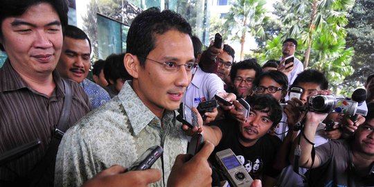 Dikabarkan bakal melawan Ahok di Pilgub 2017, ini kata Sandiaga Uno