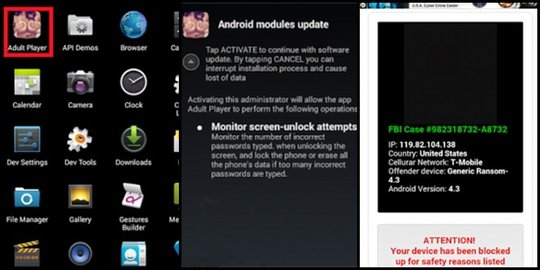 Awas, aplikasi Android porno ini suka minta tebusan jutaan rupiah