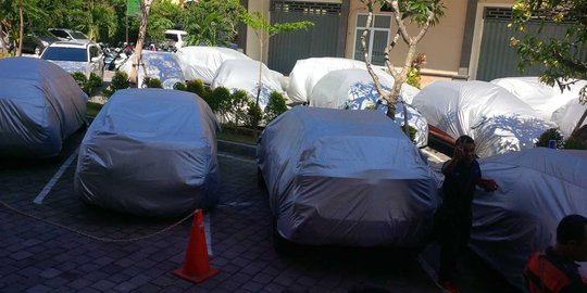 19 Mobil mewah milik importir disita Bea Cukai Ngurah Rai Bali