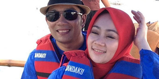 Kemesraan Ridwan Kamil dan istri yang lucu & bikin iri banyak orang