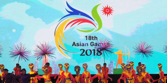 Tarian tradisional hiasi peluncuran logo Asian Games 2018