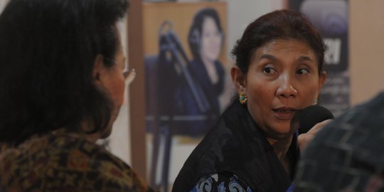 Dolar naik, Menteri Susi klaim sektor kelautan justru makin gress