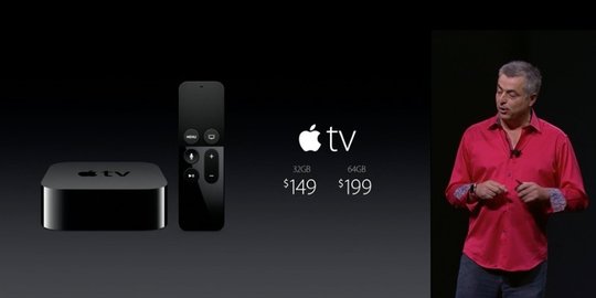 Kekuatan sama seperti iPhone 6, berapa harga Apple TV 