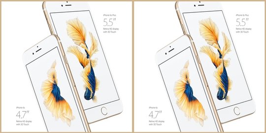 wajib tahu, ini 4 perbedaan iphone 6s dan iphone 6s plus