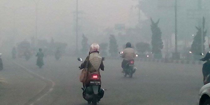 Hindari kabut asap, orangtua di Kotim larang anak masuk sekolah