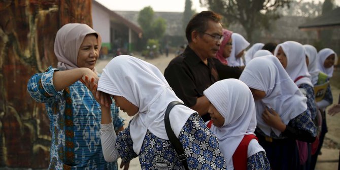 Sekolah di Palembang diliburkan gara-gara asap makin berbahaya