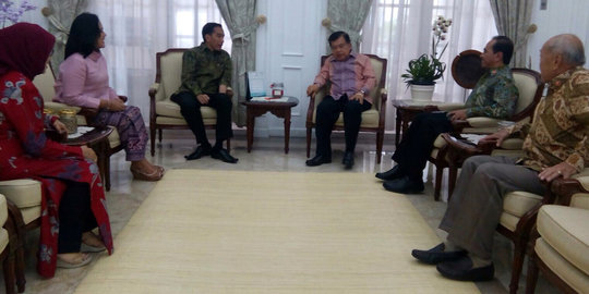 Jokowi sebut kondisi JK sudah sangat fit