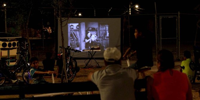 Uniknya Moviebike, bioskop ramah lingkungan ala pria Meksiko