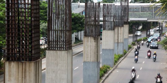 Monorail dibangun era Bang Yos, sekarang bye-bye