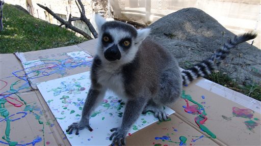 hewan hewan pelukis di oakland zoo
