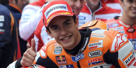 Marquez: Kuncinya memang ambil risiko sebesar mungkin!