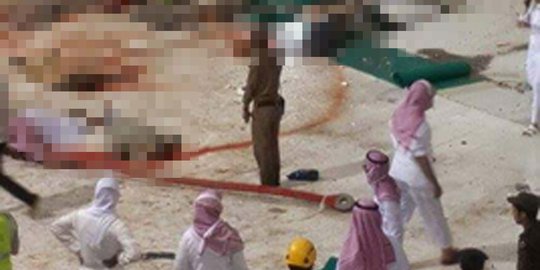Crane jatuh di Masjidil Haram, 1 jemaah Indonesia tewas, 20 luka