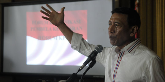 Wiranto ogah urusi isu reshuffle kabinet pasca PAN masuk pemerintah