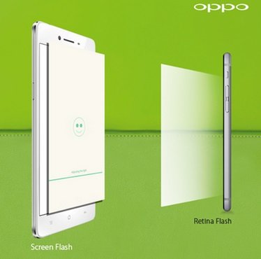 screen flash oppo