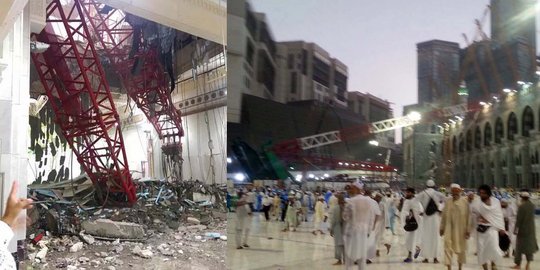 Keluarga korban insiden crane Makkah di Bekasi sulit dapat informasi