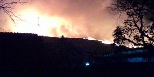 Imbas kebakaran di TPST Bantargebang, 100 bocah sempat diungsikan