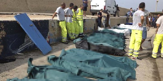 Kapal pengungsi kembali terbalik, 34 tewas di perairan Yunani