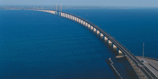 Oresund, kecanggihan arsitektur yang hubungkan Denmark dan Swedia