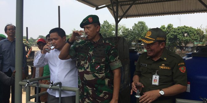 Kalibata, Kp Melayu & Kp Pulo bisa nikmati air Ciliwung buat minum