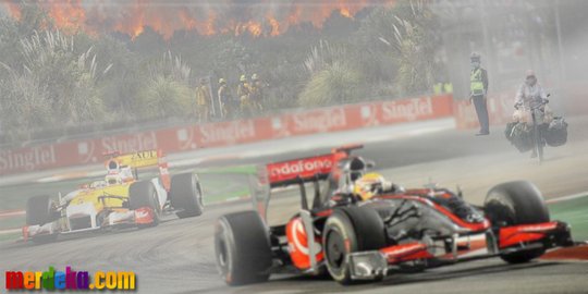Asap Riau potensi batalkan Grand Prix F1 di Singapura