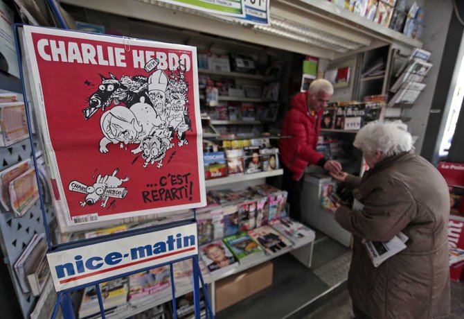 Deretan lelucon buruk Charlie Hebdo picu kemarahan dunia 
