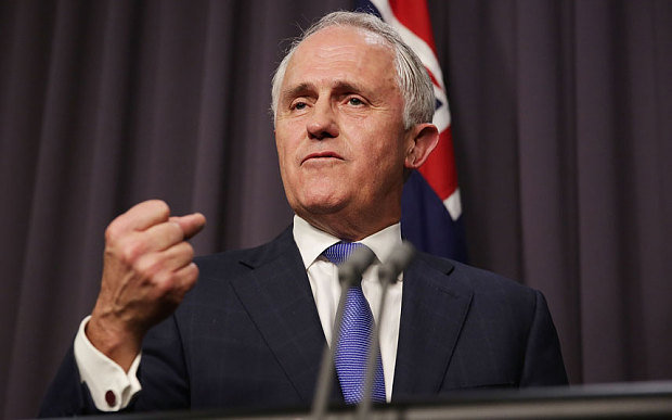 perdana menteri australia malcolm turnbull