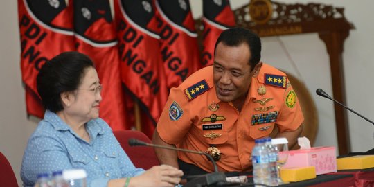 Di depan Megawati, Kepala Basarnas ngaku kekurangan personel
