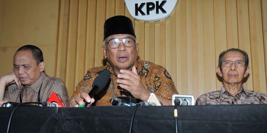 Ini petuah Ruki buat Direktur Penyidikan dan Kabiro Hukum baru KPK