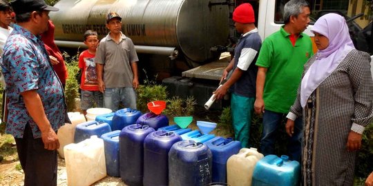 BPBD Banyumas manfaatkan sumber air salurkan di daerah kekeringan