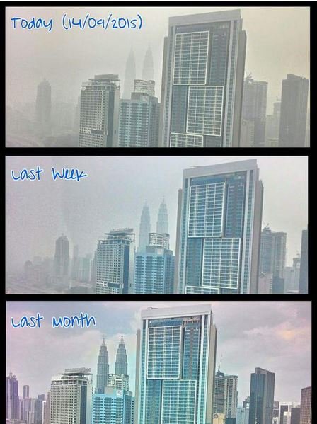 meme kabut asap sindiran malaysia