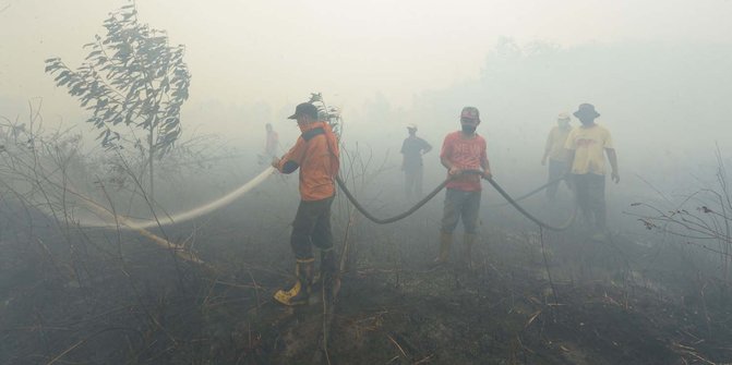 Ini perusahaan yang diduga biang kebakaran hutan dan lahan di Sumsel
