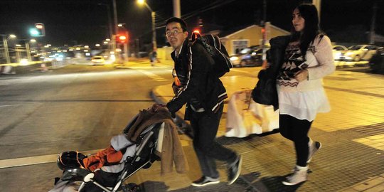 Chili diguncang gempa 8,3 SR, peringatan tsunami dikeluarkan