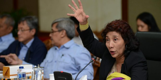 Menteri Susi beberkan sindikat pencurian ikan perusahaan China
