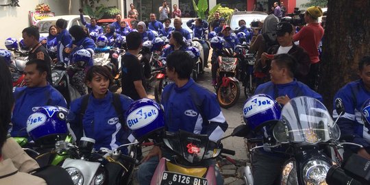 Blu-Jek sebut GO-JEK dan Grab Bike bukan saingan