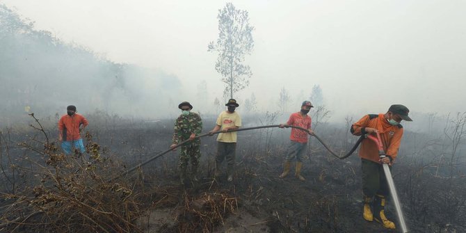 Indonesia tolak bantuan Malaysia dan Singapura padamkan api