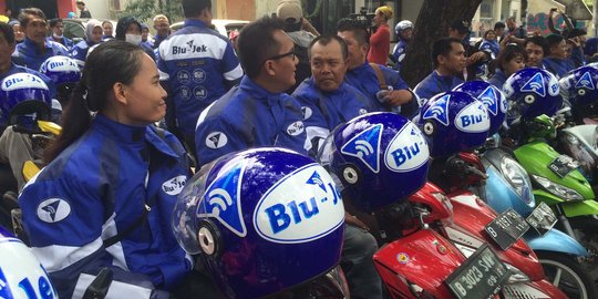 Blu-Jek jadi alternatif baru ojek online di Jakarta